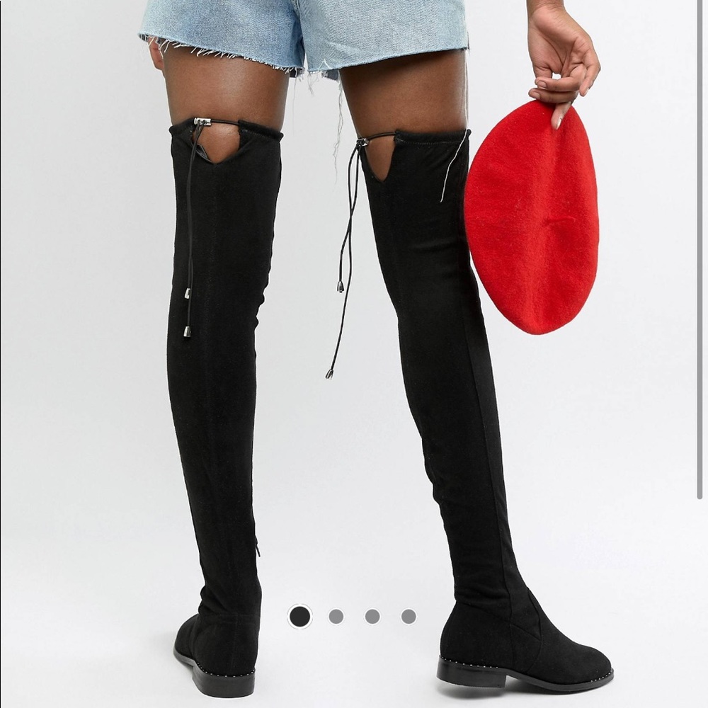 Thigh high boots